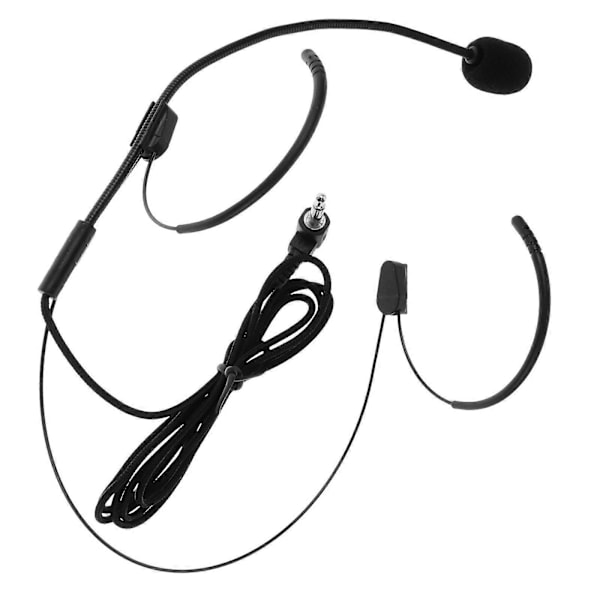 Huvudmonterad mikrofon Litet headset Mic Lärarhögtalare Headsetmikrofon