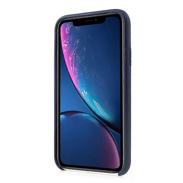 1:1 Skalbart Solid Silikon Skal för iPhone XR 6.1 tum style f