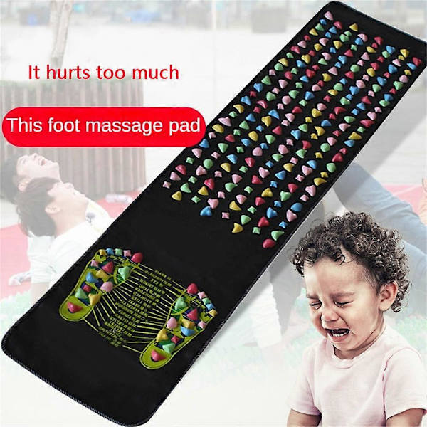 Shumeijian Fotmatta, Fotmassagematta, Akupressurmatta, Fot Akupressurmatta 175x35cm
