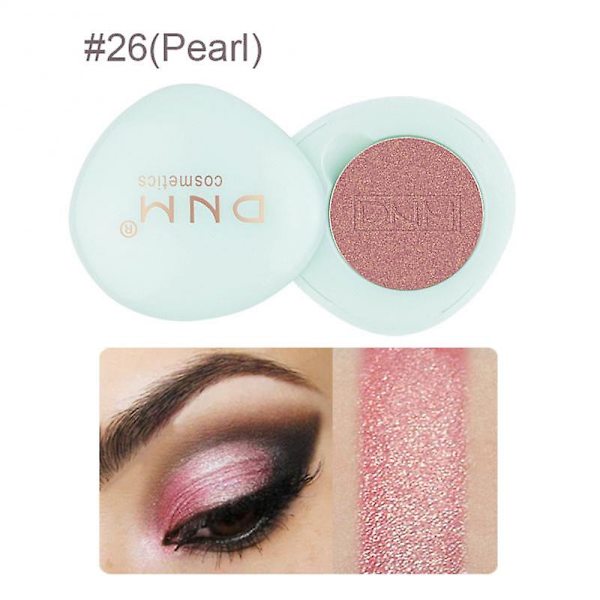 Dnm 30 väriä yksivärinen luomiväripaletti helmiäisväri matta kimalteleva puuteri kirkastava korjaava silkkimato maan luomiväri 26 eyeshadow