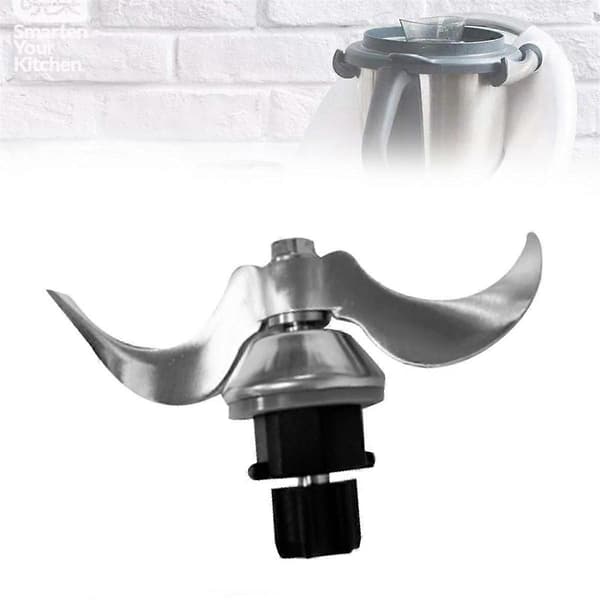 Udskiftnings blenderkniv til TM31 foodprocessor tilbehør, rustfrit stål dejkniv