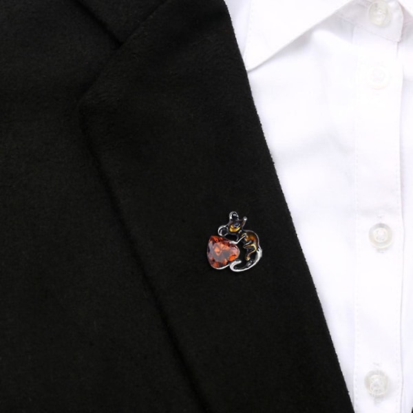Mouse Badge Bag Skjorta Lapel Pin Spänne Enkla festsmycken A