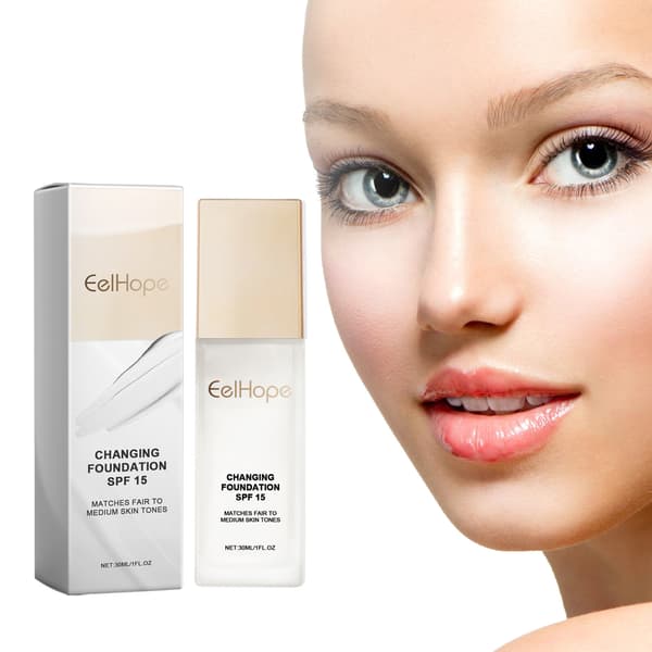 2-pack Eelhope återfuktande foundation – En återfuktande, långvarig, lätt foundation.