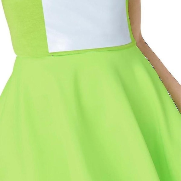 Kvinnor Teletubbies Kostymer Tinky Winky Dipsy Laa-laa Po Cosplay Party Fancy Dress Kostym Green 4-6 years