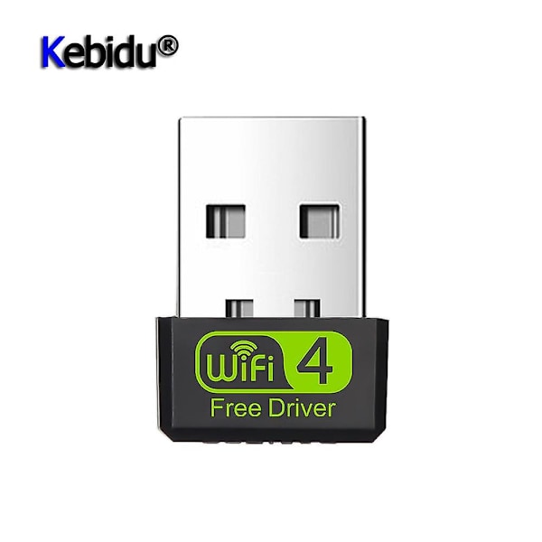 Mini USB Wifi-adapter 2.4G Wifi-dongle 150Mbps 802.11b/g/n USB2.0 Wifi-sender Wifi-mottaker Nettverkskort RTL8188