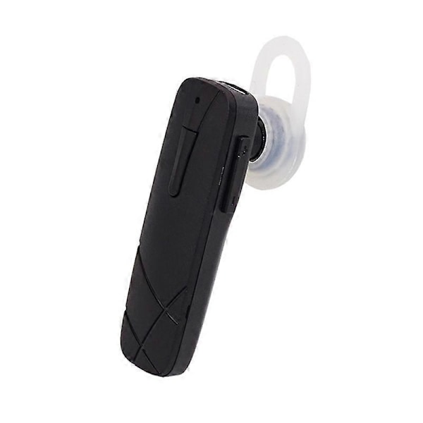 Langaton Bluetooth-kuuloke korvassa, yksi mini-kuuloke, handsfree-puhelut, stereomusiikki, kuulokkeet mikrofonilla älypuhelimille white