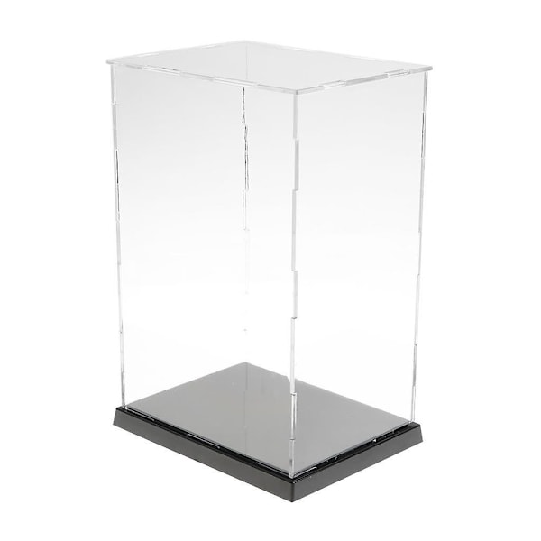 Transparent Display Case Med Base Til Figurer Model