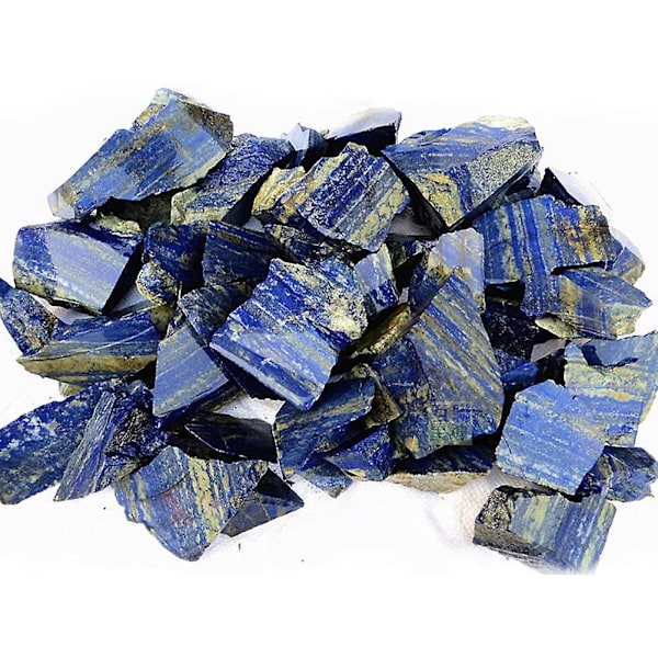 100 G Lapis Lazuli DIY Materialer Krystalgrus Naturlig Mineral Gem