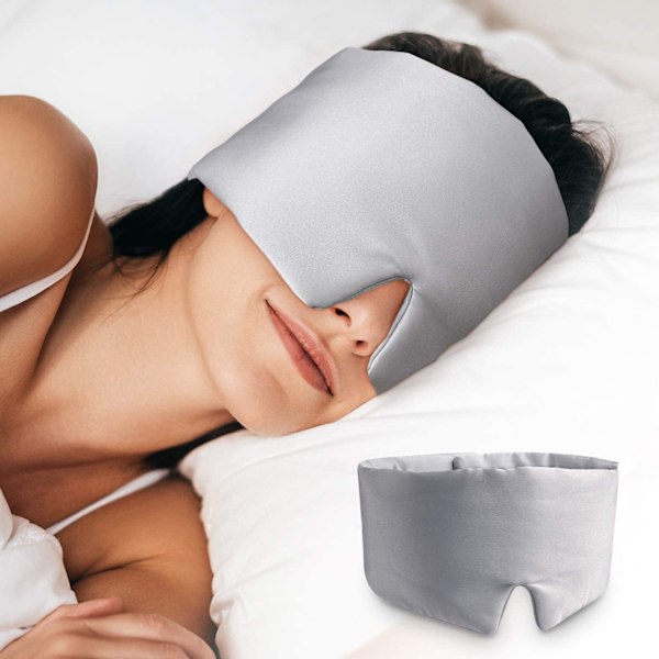 Djup Sömn Silkemask grey