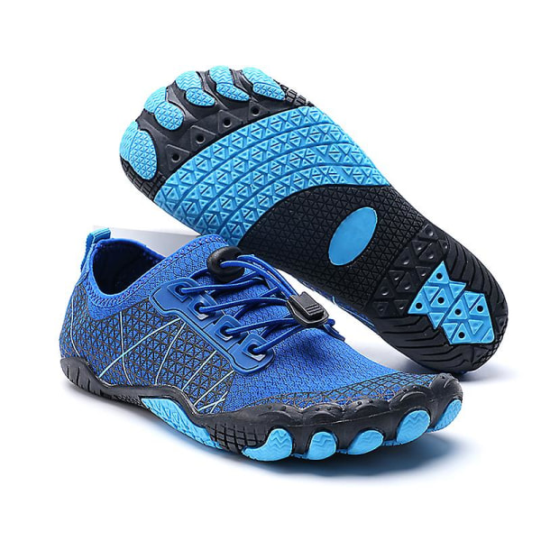 Herrsneakers Quick Dry Slip On Water Shoes Yoga Shoes 303 Blue 46