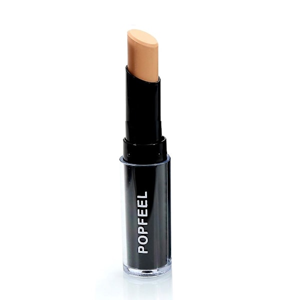 Dobbelthodet V-formet konturstift, highlighter, skygge, concealerpenn, 4 farger, vanntett, svettebestandig, langvarig sminke c
