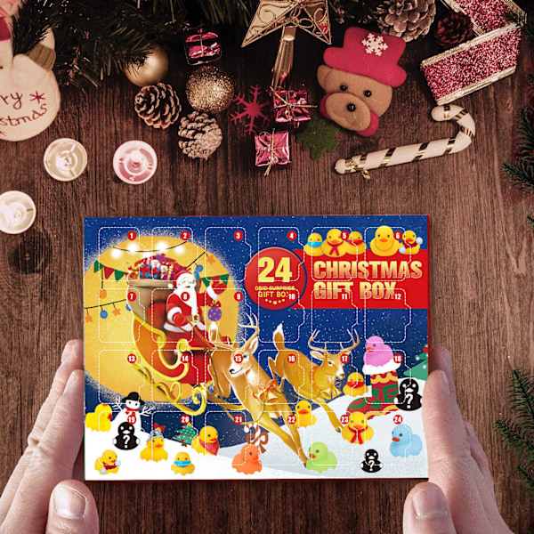 Kumikonna 24 Joulukuun Adventtilahja-laatikko