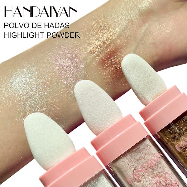 Shimmer Naturlig Highlighter Shiny Glitter Ansigts Bronzers Bronzers color05