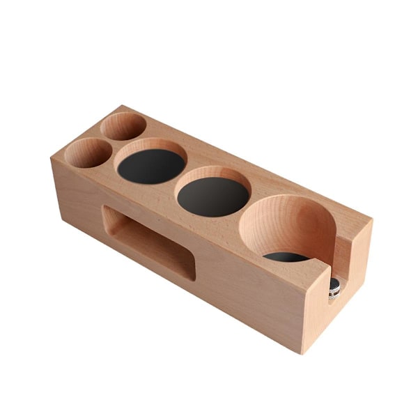 58 mm Kaffe Tamper Holder Tre Fyllingsstøttebase Espresso Tamper Matte Stasjon Filterstativ Bar