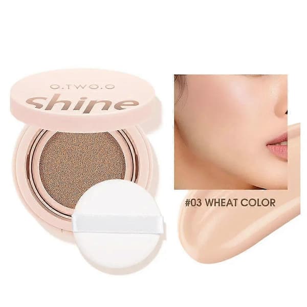 O.TWO.O Full Coverage Foundation BB Cream Ansiktsbase Langvarig Sminke Kosmetisk Skjønnhet Vanntett wheat 2.5g