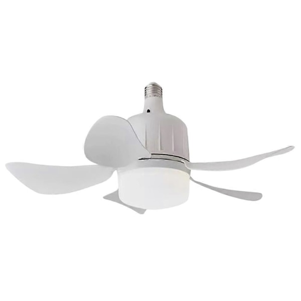 Moderne LED-takvifte med lys, dimmbar E27, soverom, stue, viftelampe