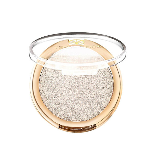 Glitter Shiny Makeup Pudder Highlight Blush Palette Shimmer High Gloss Contouring Palette Fin Glat Pudder Lysende Hudtone 04 highlight