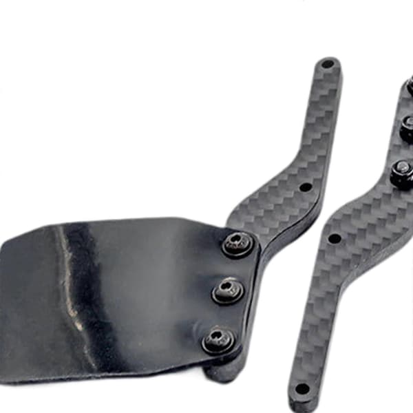 2x 1:7 RC Skærme RC Opgraderingsdele Robuste RC Mudflaps Støvskærme Mudflaps