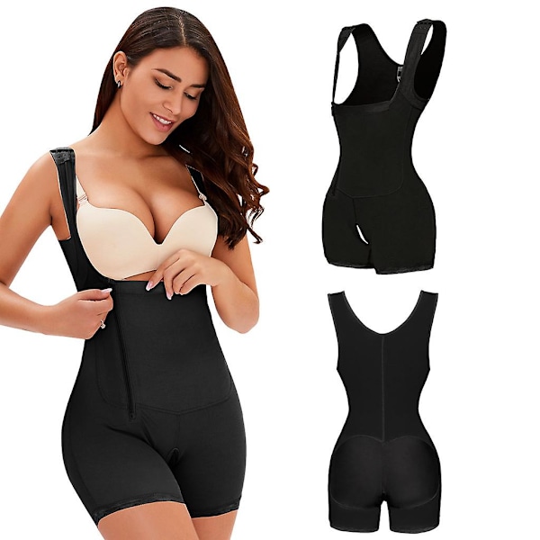 Formande Helkropps-Bodysuit för Kvinnor, Fast Kontroll, Shapewear, Lyftare, Korsett