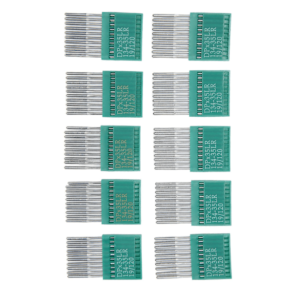 120/19 Stål Symålsnåle - 100 stk. til DIY Broderi og Lædersyning