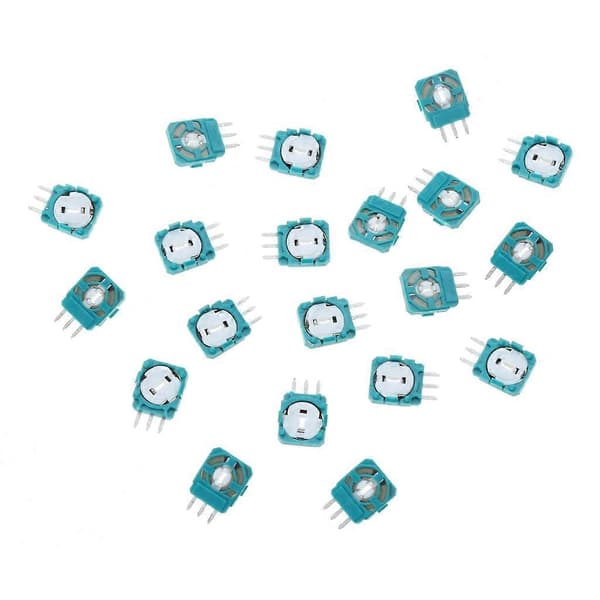 20-pack Joystick-potentiometer för PS4 3D Analog Sensor Joystick-knapp 3D Analog Joystick-sensor Ersättningsdel