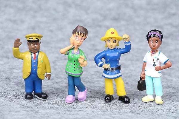 Brannmann Sam Actionfigur 12-pakning