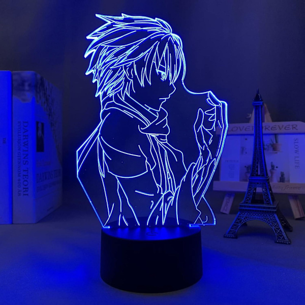 Guilty Crown Ouma 3D LED Lampe til Soveværelse Dekorativ Natlampe Fødselsdagsgave Værelse Bord LED Lys Anime Guilty Crown