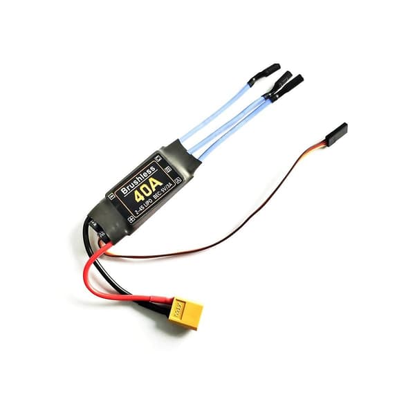 40A Børsteløs ESC XT60 Plugg Holdbare RC Leker Komponenter Tilbehør Hastighetskontroller Motor FPV Quadc