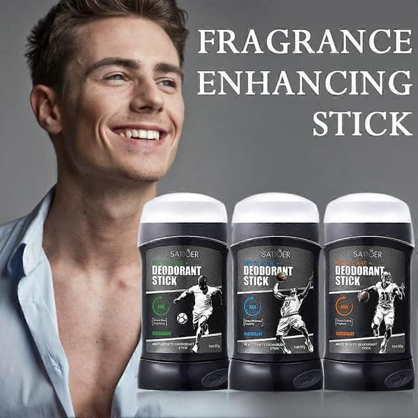 SADOER Herrdeodorantstick - 48h Svett- och Luktskydd (50g) Aquatic