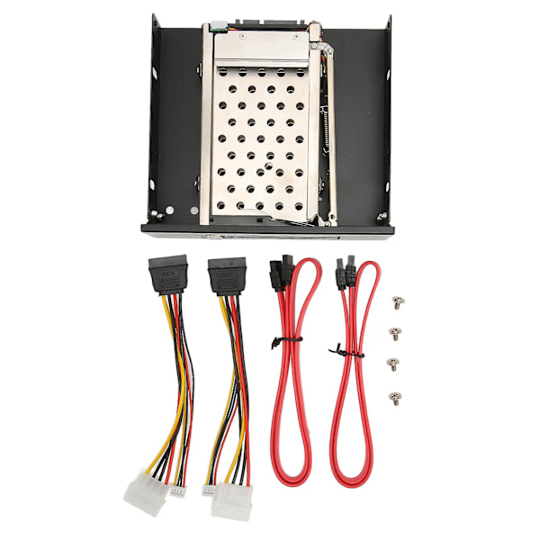 SATA II Dual Bay Intern HDD Kabinet - 2.5in, 7mm-9.5mm Tykkelse