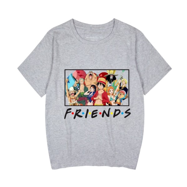 One Piece RED version anime kortärmad lös one piece trendig T-shirt XS