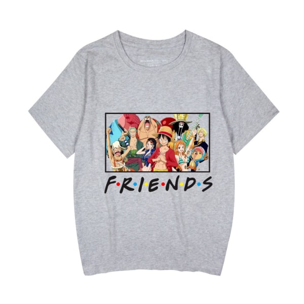 One Piece RED version anime kortärmad lös one piece trendig T-shirt XXXXL