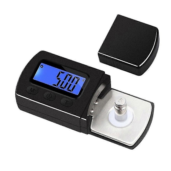 Bærbar 5g/0,01g Digital Turntable Stylus Sporing Kraftmåler Smykkeskala