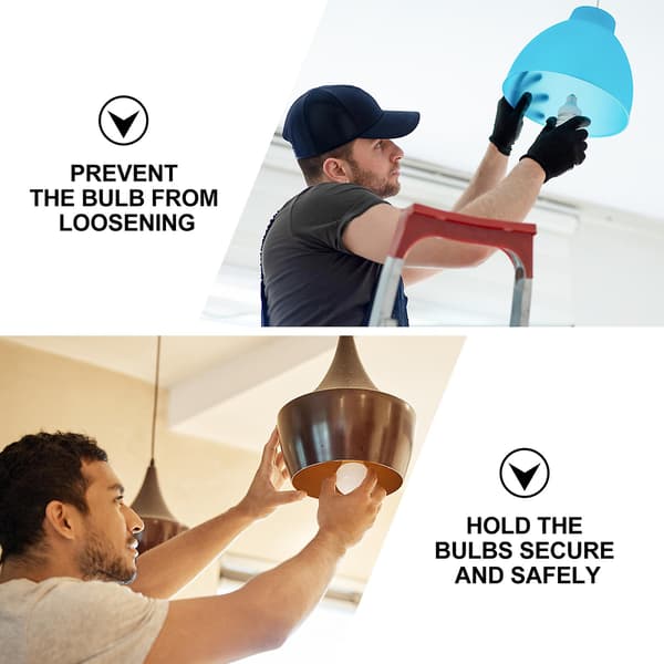12 stk LED Lyspærer Halogen Holdringer Downlight Faste Ringer Lys Tilbehør Downlight Fast Klips