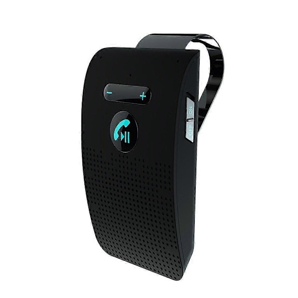 Bluetooth Handsfree Bilsats 5.0 Solskyddsspegelklämma Trådlös Ljudmottagare Högtalartelefon Högtalare Musikspelare Dubbel Mikrofon