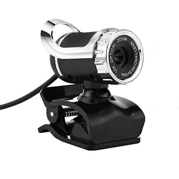 Webcam USB 12 Megapixel HD Kamera Web Cam 360 Grader MIC Klips til Skype Computer PC Kamera web cam