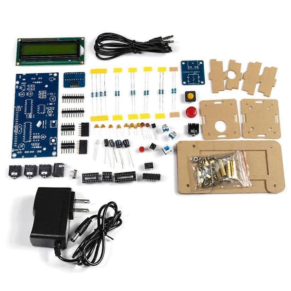 Dekoder for Morse-kode, DIY-sett, CW Morse-kode-øvingsdekodersett, Ham Radio med digital LCD, US-kontakt