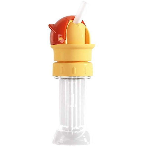 Reusable Children Beverage Water Bottle Straw Lid, Water Bottle with Straw Lid