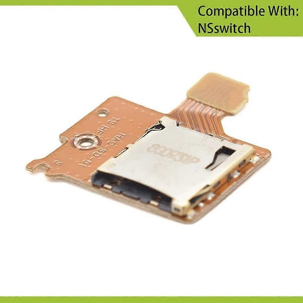 1~10 stk DATA FROG Micro - Sd Tf Card Slot Socket Board Udskiftning til Switch Spilkonsol Kortlæser Slot Socket Tilbehør