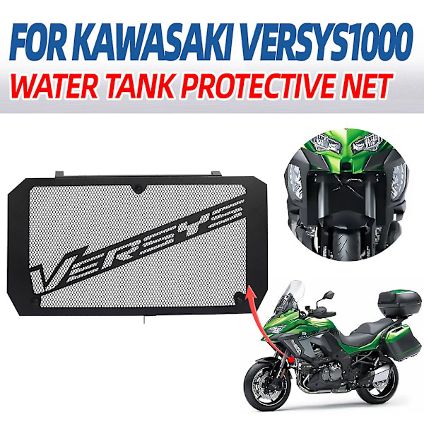 Radiatorgrillbeskyttelse for Kawasaki Versys 1000 Versys1000 2012 - 2023 Motorsykkeltilbehør