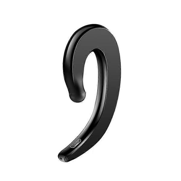 Bluetooth-headset för telefon med mikrofon, öronkrokar, benledning, trådlöst Bluetooth-hörlurar för iPhone Android nytt