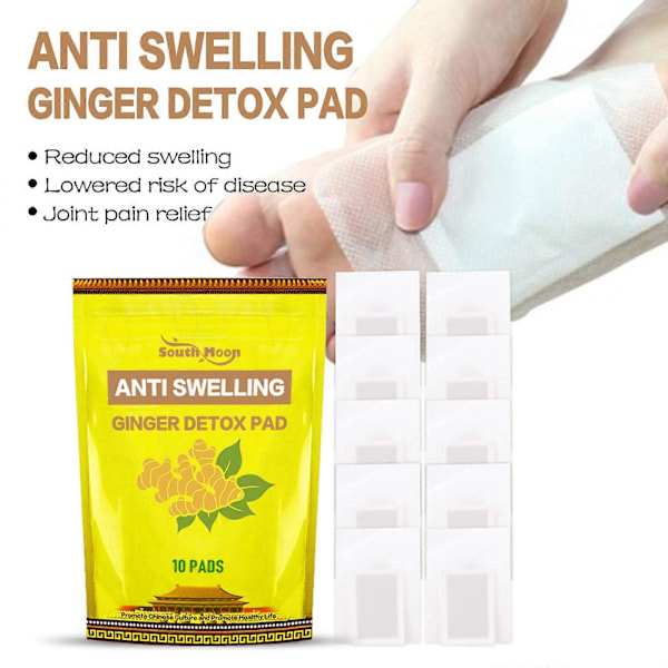 Luonnollinen jalkojen detox-laastari, puhdistaa ja poistaa kosteutta