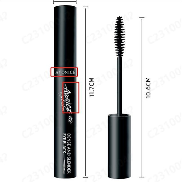 Mascara Long Thick Curling Mascara Sort FLY1812