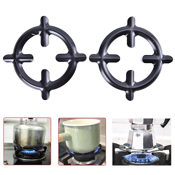 1 stk. Jern Gas Komfur Kogeplade Kaffe Moka Pot Stativ Reducer Ring Holder