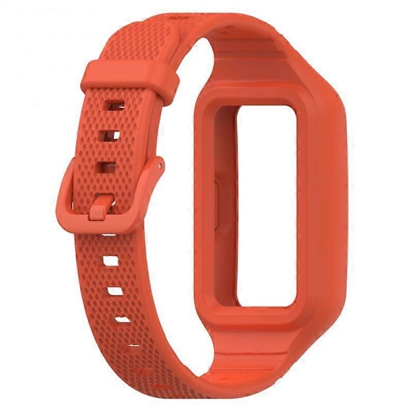 Erstatningsarmbånd for Huawei Band 7 / 6 / 6 Pro For Honor Band 7/6 Etui Smart Band Armbånd red orange