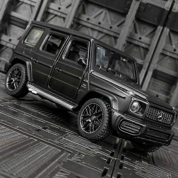 1:32 s G63 G65 SUV Metallimalli Valettu Auto Off-Road Ajoneuvot Automalli Simulointi Ääni ja Valo Kokoelma Lasten Lahja white