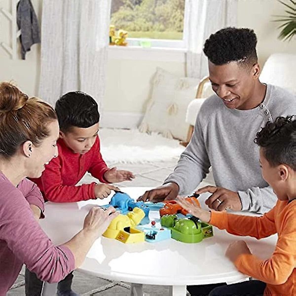 Toys Perinteiset Pelit Nälkäinen Virtahepo Frenzy Perhelautapeli Hauska Lelu Lahja Lapsille-DF