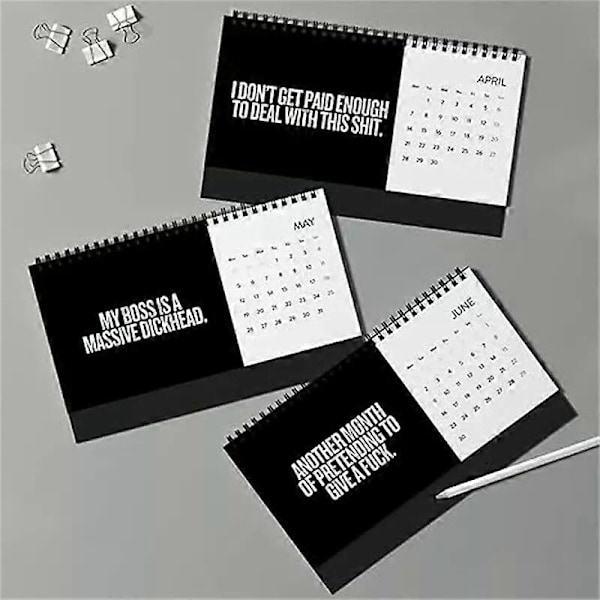 Sh*t Jag Vill Säga På Jobbet 2025 Kalender, Otrevlig Humor Kontorskalender 2025