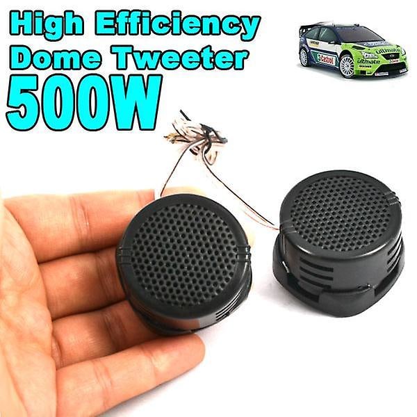 Universal Mini Car Dome Tweeter Hög Effektiv Bärbar 2x500w Högtalare Super Kraft Ljud Klaxon Ljud