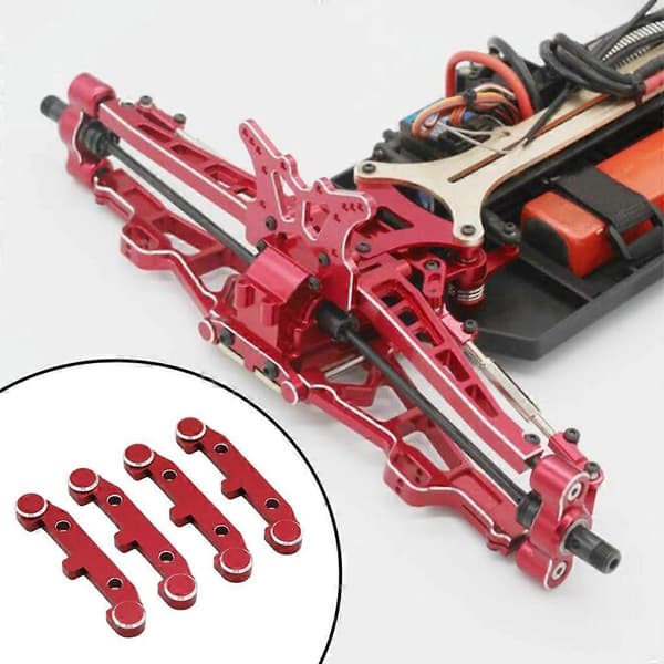 4-pak 1/10 Scale RC Nedre Arm Kodeplade EA1005 til JLB Crawler Bil Buggy DIY Tilbehør